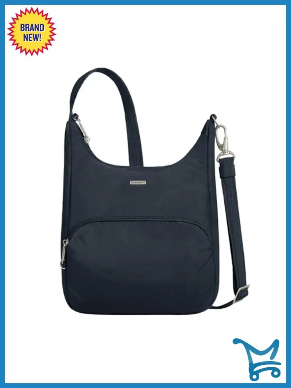 Anti-Theft Messenger Bag with RFID Blocking